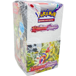 Pokémon Karmesin & Purpur 18 Booster Display DE