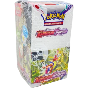 Pokémon Karmesin & Purpur 18 Booster Display DE