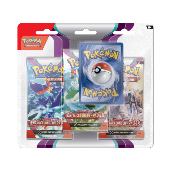 Pokémon KP02 3-Pack Blister DE
