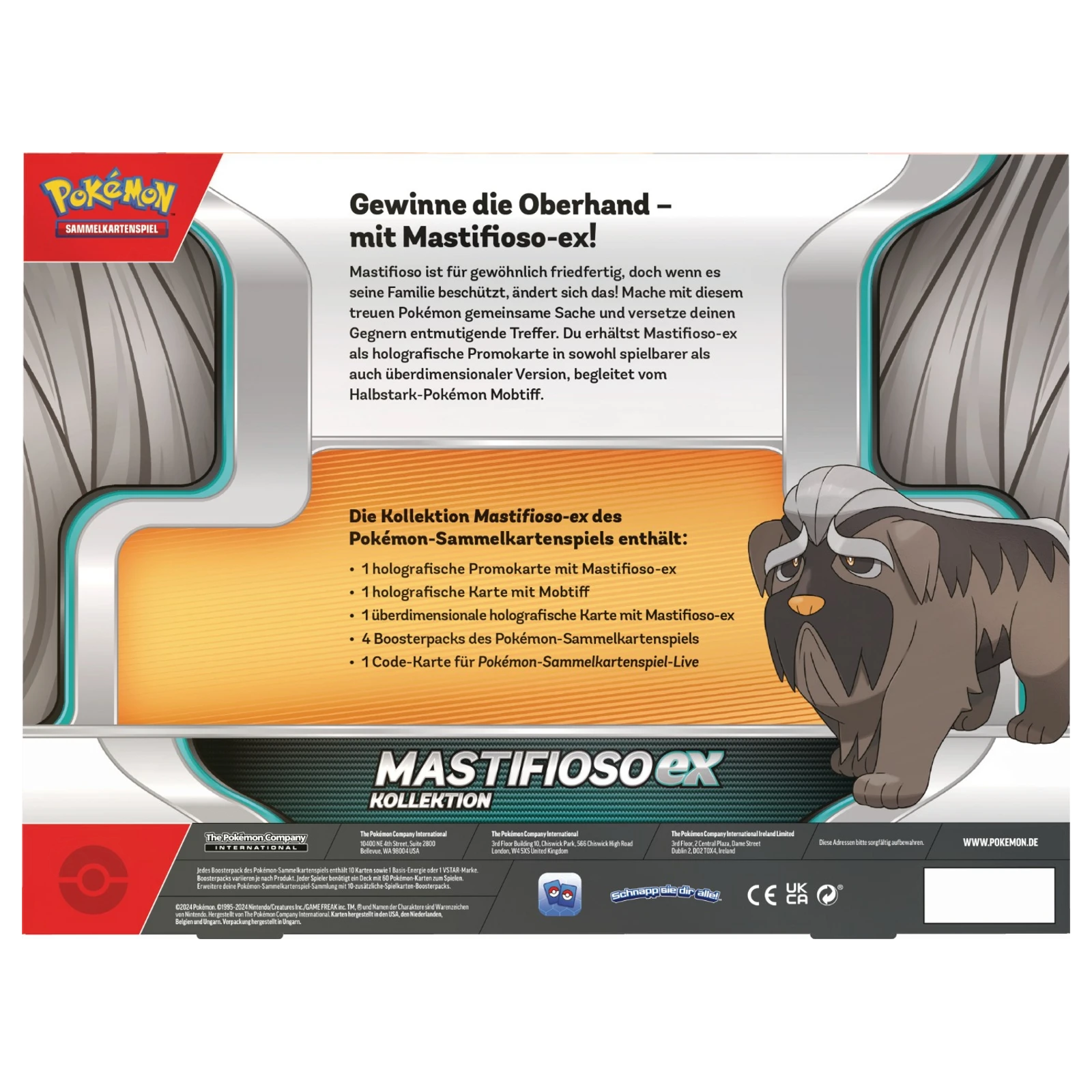Pokémon Mastifioso-EX Kollektion – Bild 2