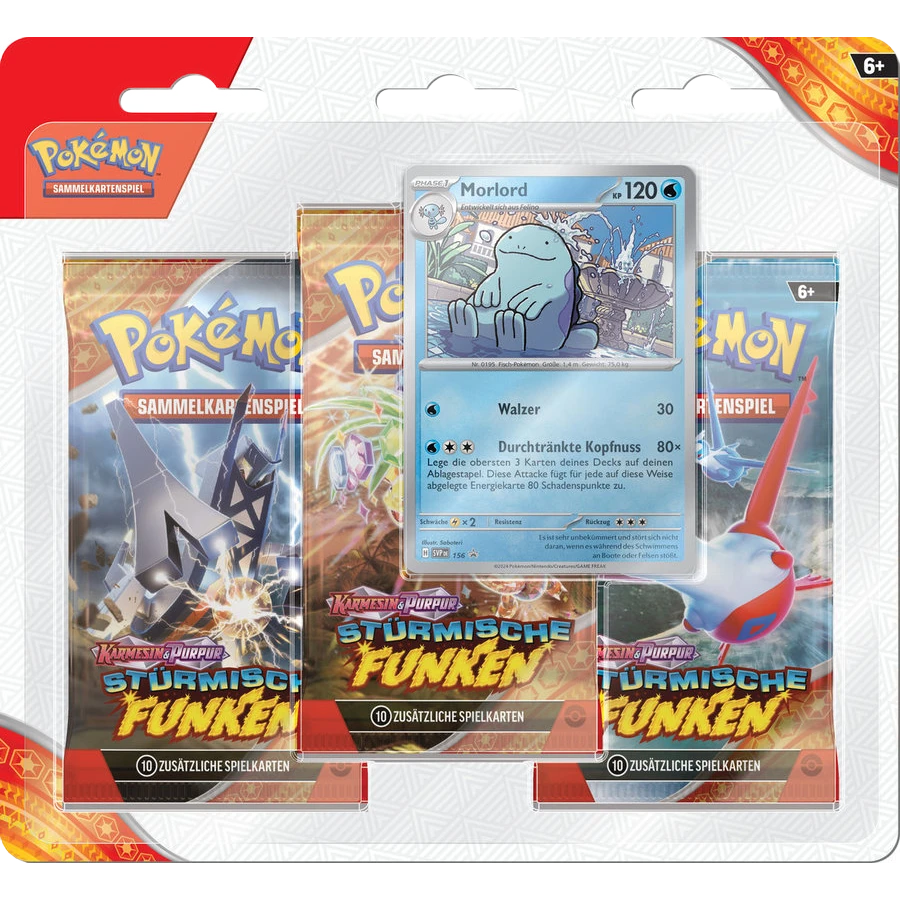 Pokémon KP08 3-Pack Blister DE – Bild 2